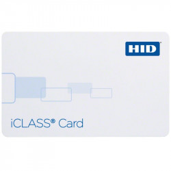 2000PGGMN iClass ISO HID Contactless Card, 2k bit (256 Byte), 2 Application Areas  